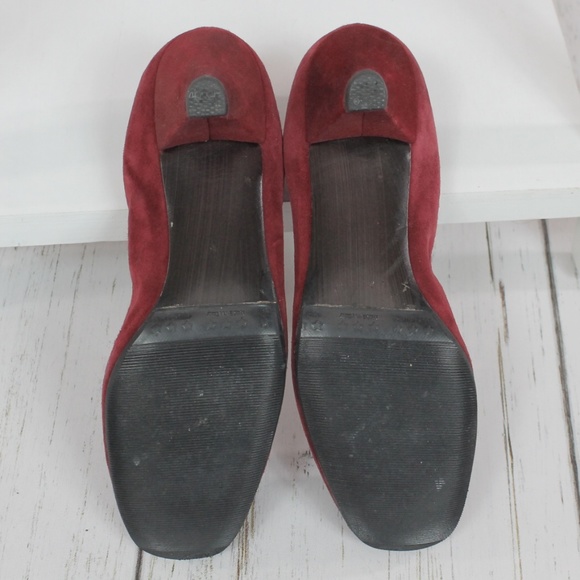 Stuart Weitzman Buckle Kitten Heel Pumps - Picture 8 of 8